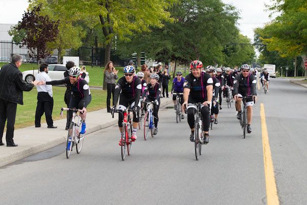 Ride for Life arrives at Novartis headquarters in Dorval | Montreal Gazette