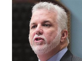 Premier Philippe Couillard expects to generate $3 billion in revenue from its carbon allowance by 2020.