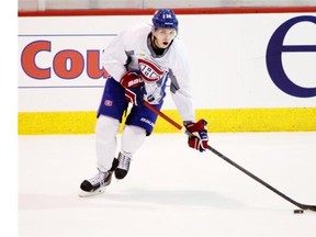 Canadiens first-round draft pick Nikita Scherbak can’t wait to play a game in the Bell Centre. “A lot of people tell me it’s crazy. It will be full,” he says. “There are crazy fans in Montreal who love hockey. It will be awesome.”
