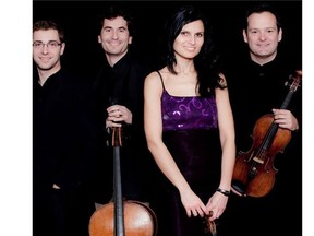 The Belcea String Quartet, based in Great Britain and formed in 1994 under the leadership of violinist Corina Belcea, will appear in concert here on Oct. 20.