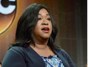 The New York Times public editor has apologized for a "tone-deaf" profile of TV writer-producer Shonda Rimes, above.