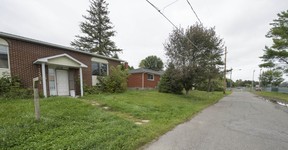 These houses on Poirier St. will be demolished.