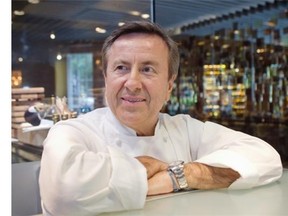 French-born New York chef Daniel Boulud in the kitchen of Maison Boulud  on Wednesday, August 20, 2014 at the Ritz Carlton. Chef Boulud runs restaurants around the world. (John Kenney / THE GAZETTE)