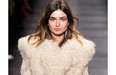Get cosy: In Paris, Isabel Marant offered up the essential sheepskin vest.