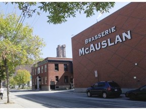 The McAuslan Brewery and the Annexe St-Ambroise pub on Wednesday, Sept. 24, 2014, in Montreal. This is the 25th anniversary of the introduction of the McAuslan Pale Ale, which launched Quebec’s growing micro-brewery industry.