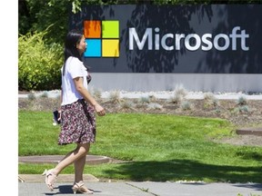 Microsoft Corp. is firing 2,100 workers today. The job reductions will take place across the company in various divisions.