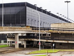 The Mirabel Airport terminal, slated for demolition.