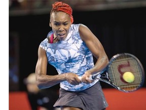 Top seed Venus Williams had reached the semifinal of the Coupe Banque Nationale in Quebec City.