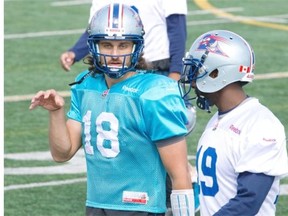 Alouettes quarterback Jonathan Crompton is tackled by Eskimos' Odell Willis in Edmonton on Friday. “We didn’t execute," Crompton said. "That starts and ends with me. I’m the quarterback. I have to make sure we do the right things and execute the right way.”