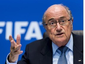 FIFA president Sepp Blatter has announced he will stand for a fifth term as president of world football governing body FIFA in 2015.