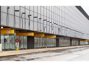 There are too many loose ends, including the fact the Mirabel airport building might have to be decontaminated of asbestos fibres at an unknown cost, to turn the vacant terminal into an exhibition centre, two Quebec cabinet ministers say.