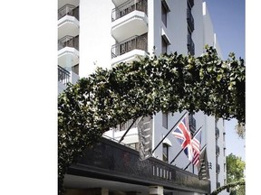 The London West Hollywood is a chic British-inspired hotel with a Gordon Ramsay restaurant.