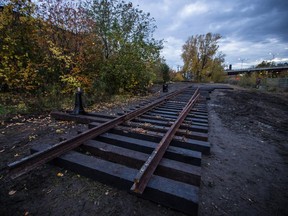 Railway ties.