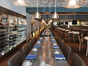 The Filini Bar & Restaurant is a stylish trattoria in the Radisson Blu Aqua Hotel in Chicago.