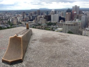 Mont Royal lookout a little earlier this fall.