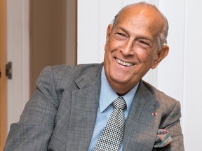 Fashion designer Oscar De La Renta, seen here on April 18, 2013, has died at 82.