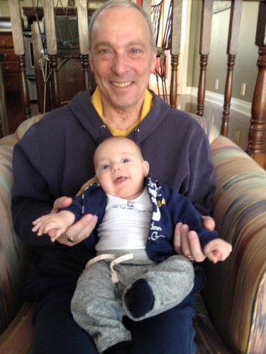 Gramps and Ben sharing a smile!