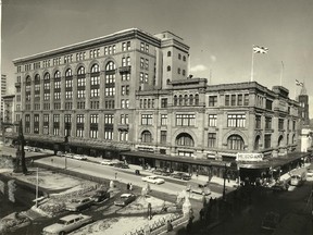 Before the Hudson's Bay Company took over the space in 1972, the iconic building at the corner of Ste-Catherine St. and Union Ave. in Montreal was a clothing store known as Henry Morgan & Co.