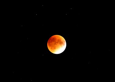 The Blood Moon lunar eclipse as seen from Beaconsfield