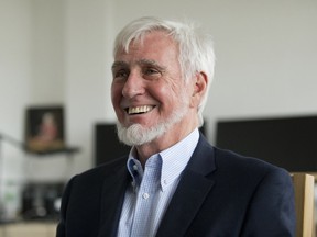 Joint winner of the Nobel Prize for Physiology or Medicine professor John O'Keefe, a dual U.S. and British citizen, in London, Oct. 6, 2014.