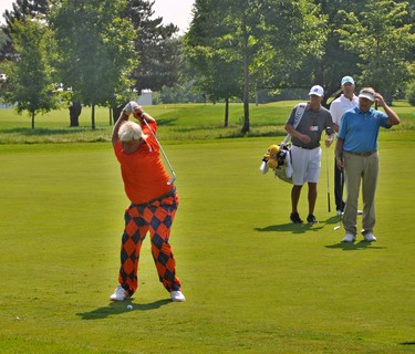 The colorful and amazing John Daly at this year's RBC Canadian Open (Royal Montreal GC)