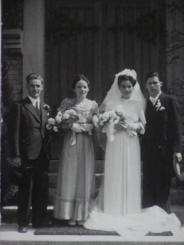 Photo of my parents Wedding Day in 1947.