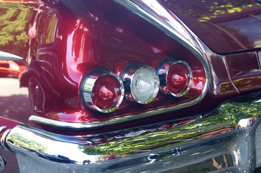 There’s nothing like the shine of good old fashion chrome! Unlike today’s plastic cars these beauties had substance. Curves and plenty of chrome.