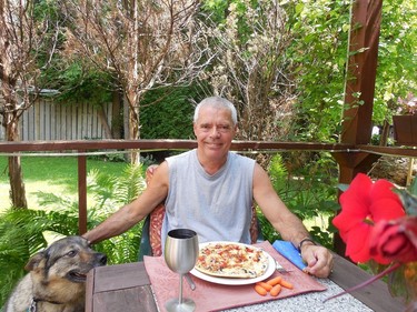 Looking forward to eating outside again on the patio.