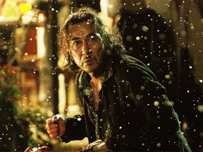 Koji Yakusho plays Akikazu Fujishima, the scary "hero" of Tetsuya Nakashima's film The World of Kanako. The film will be shown at Montreal's Festival du nouveau cinema on Saturday, Oct. 18, 2014. (Photo credit: GAGA Japan)