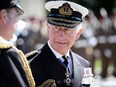 Prince Charles, seen in a  June photo in France, has made a substantial donation to the families of Cpl. Nathan Cirillo and Warrant Officer Patrice Vincent.