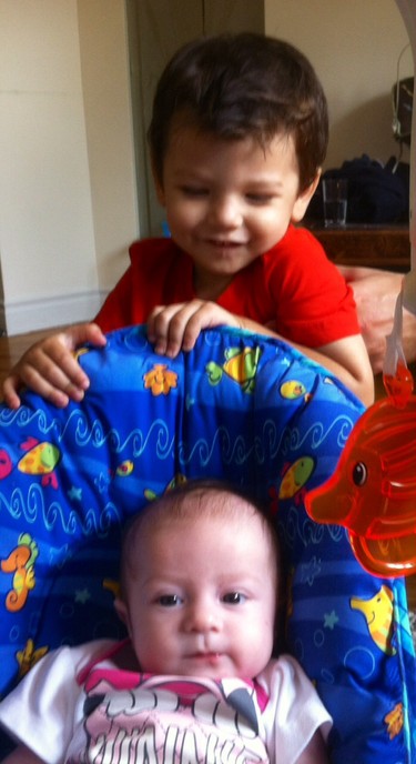 Natey spends time with his cousin Mila