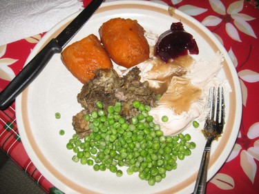 Nothing says comfort like a traditional homemade Christmas turkey dinner. Delicious!