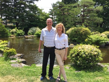 Our visit to a Japanese garden