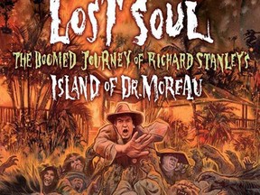 Detail from the poster for Lost Soul: The Doomed Journey of Richard Stanley's Island of Dr. Moreau, a documentary by David Gregory. The film is being shown at Montreal's Festival du nouveau cinema.