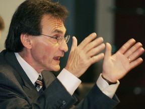 The Gazette editorial board listens to the long term view of Montreal by Projet Montreal mayoral candidate Richard Bergeron in 2006.