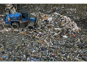 MONTREAL GAZETTE. July 24, 2013. Undated. In 2012, Montreal households alone generated over 970,000 tonnes of trash that ended up in landfills. (Picture courtesy of Recyc-Quebec)