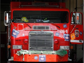 Montreal fire truck