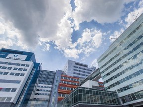 The McGill University Health Centre superhospital.