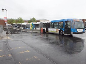 The 201 bus leaves from Fairview Pointe-Claire shopping centre.