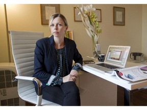 Psychologist doctor Jodie Richardson in her office at Change psychology clinic.