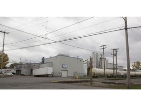 Styrochem plant on Clark Graham in Baie-d'Urfé's industrial park.