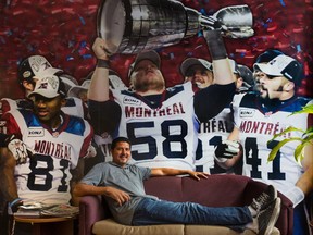 After 20 years in the CFL, 455 touchdown passes, 79,816 yards passing and three Grey Cups, former Alouettes quarterback Anthony Calvillo earned the right to put his feet up at the team's downtown office on Oct. 6, 2014.