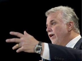 Quebec Premier Philippe Couillard.