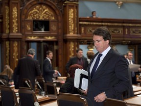 Parti Quebecois MNA Pierre Karl Peladeau has received support in a leadership bid from two more PQ MNAs. But in the end, it won't just be the caucus that decides who runs the party. THE CANADIAN  PRESS/Jacques Boissinot