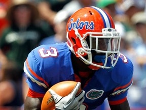 Tailback Chris Rainey, added to Als' practice roster, has made some mistakes in his life.
Sam Greenwood/Getty Images