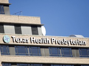 The Texas Health Presbyterian Hospital, where health care workers Amber Vinson and Nina Pham are being treated for the Ebola virus is seen on October 15, 2014 in Dallas, Texas. The newest case of nurse Amber Vinson joins nurse Nina Pham, who also contracted the Ebola virus at Texas Heath Presbyterian Hospital while treating patient Thomas Eric Duncan, who has since died.