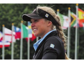 Brooke Henderson is undecided about whether to go to college or turn professional.