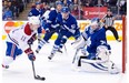 There are tickets available through StubHub for Wednesday’s season opener between the Toronto Maple Leafs and Montreal Canadiens in Toronto. The tickets range from $175 (standing room) to $1,188,03 (25th row).