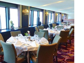 Ama Sonata dining room on AmaWaterways. All river cruise lines are establishing their niche in a unique way.