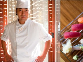 Chef Junichi Ikematsu of JunI and Saka-Ba! restaurants.